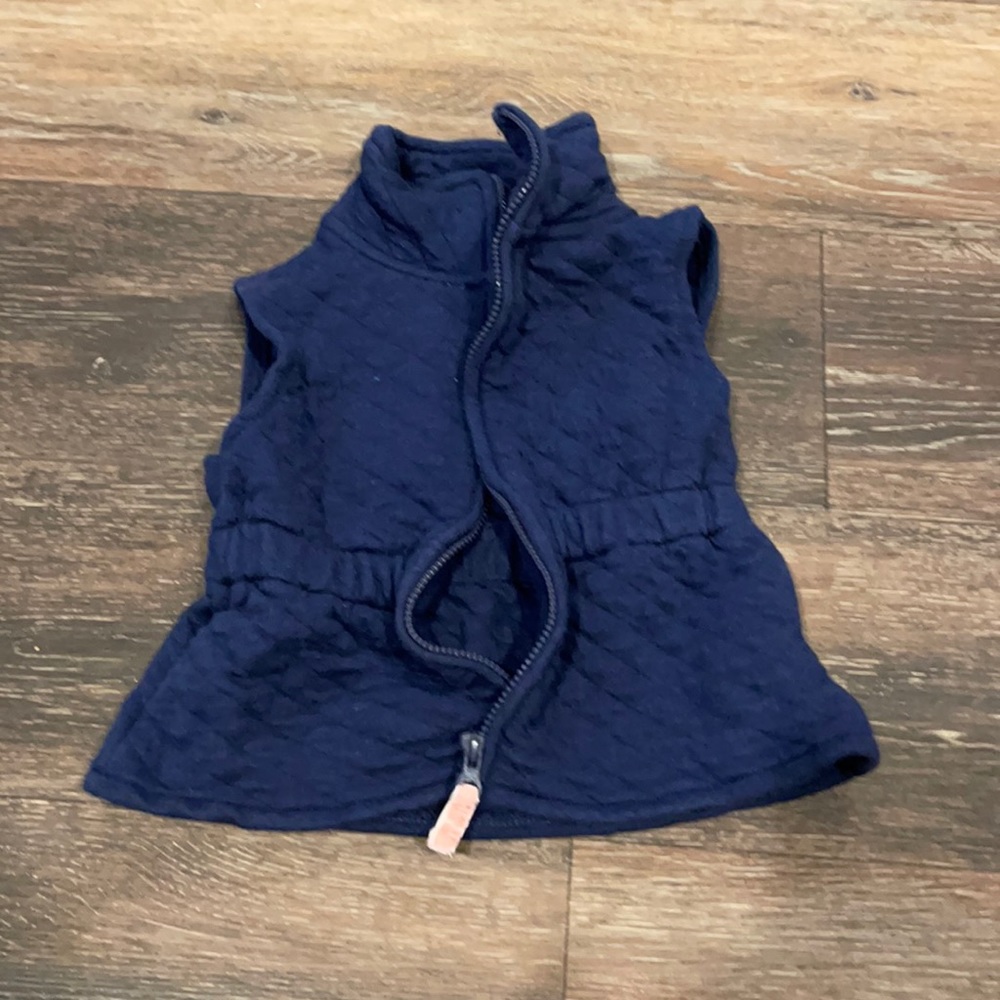 Carter’s navy vest - 18 months
